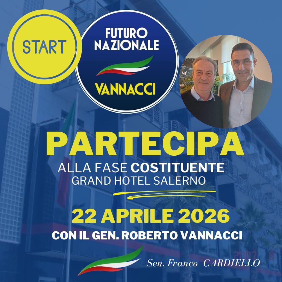 Evento Salerno 22 Aprile 